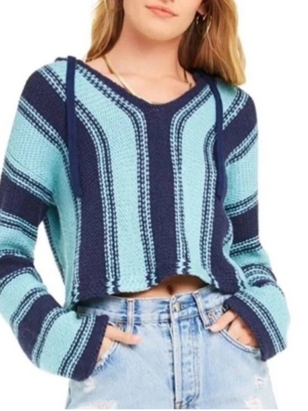 Wildfox Chromatic Stroke Hermosa Hoodie Sweater NWT Small